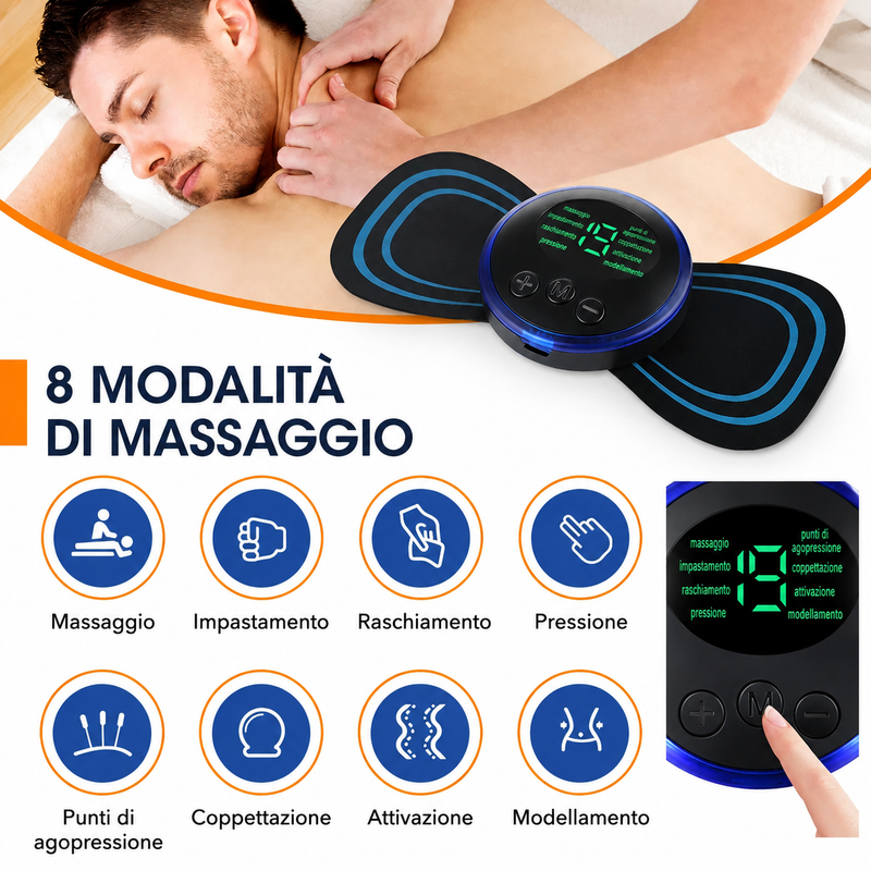 Massaggiatore EMS Cervicale Sollievo Profondo